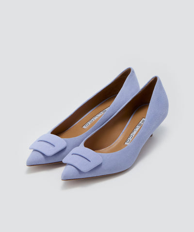 PELLICO | ANIMA アネッリフィッビア スウェード パンプス 3.5cm LILAC