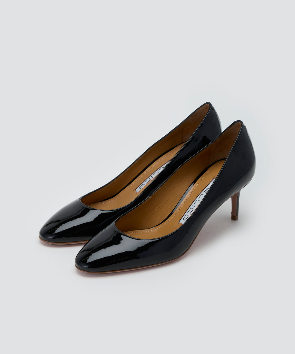 PELLICO | NICLA エナメル パンプス 6.0cm BLACK - アマンオンライン