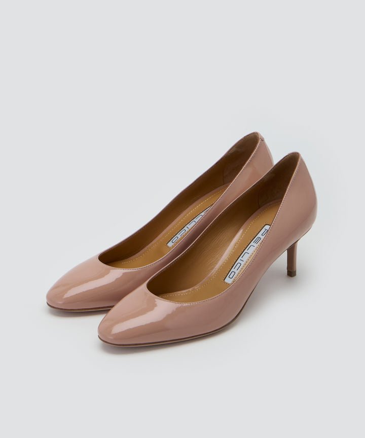 PELLICO | NICLA エナメル パンプス 6.0cm APRICOT - アマンオンライン