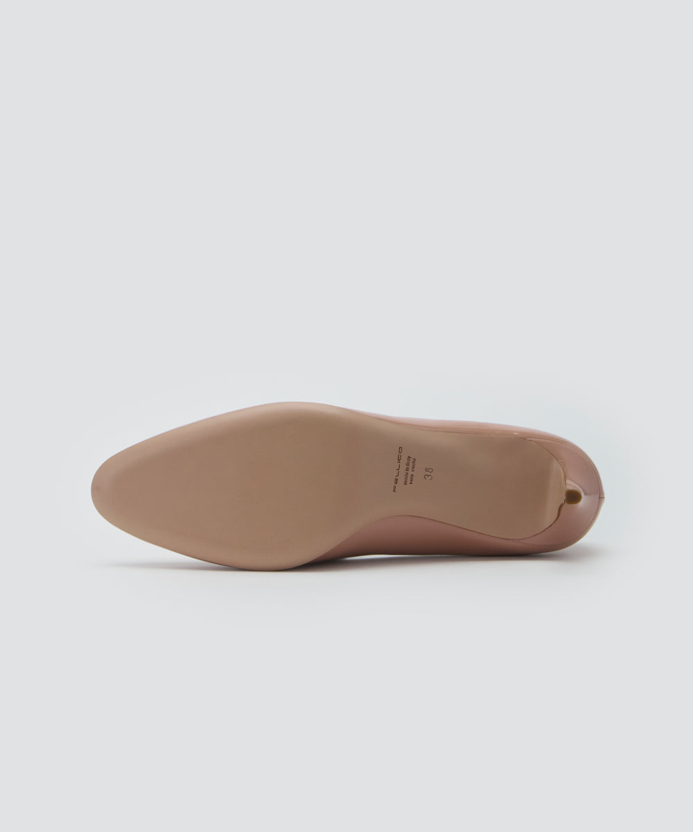 PELLICO | NICLA エナメル パンプス 6.0cm APRICOT - アマンオンライン