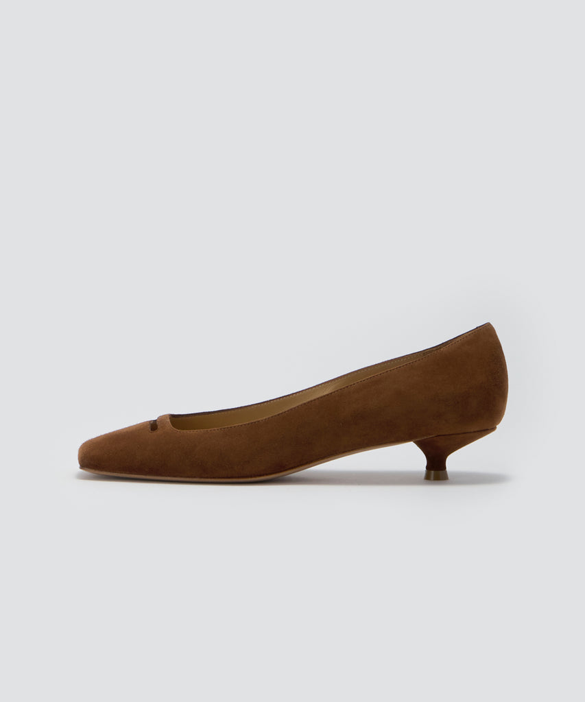 PELLICO | NORA アネッリ パンプス 3.0cm BROWN - アマンオンライン