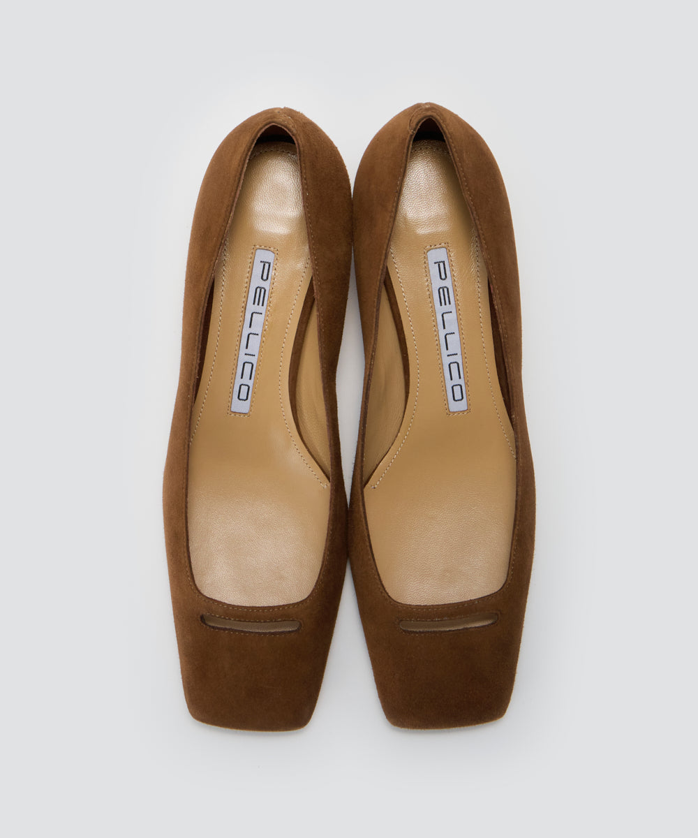 PELLICO | アネッリ パンプス 3.0cm BROWN - アマンオンラインストア
