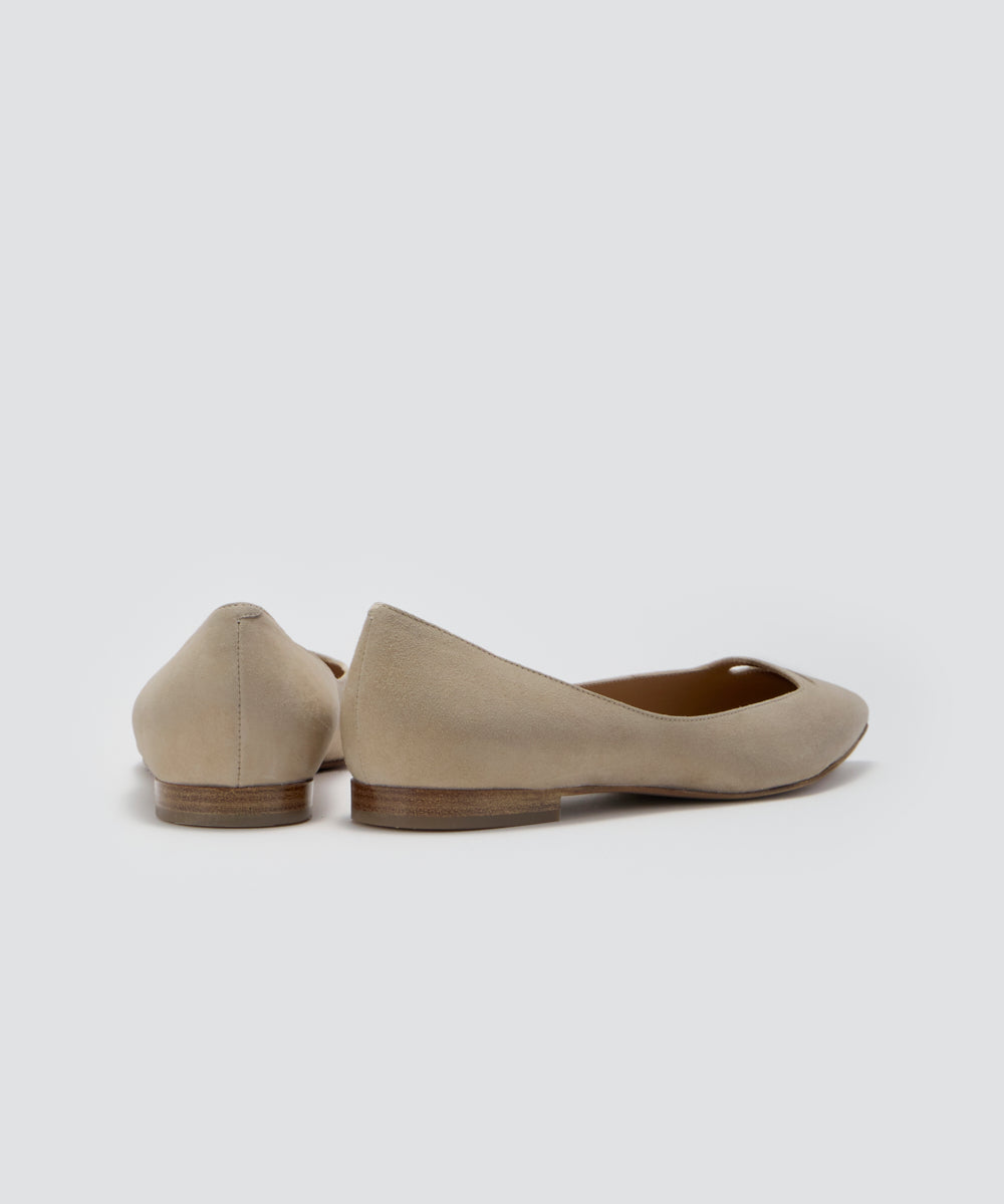 PELLICO | アネッリ スウェード パンプス 1.0cm LIGHT BEIGE【伊勢丹