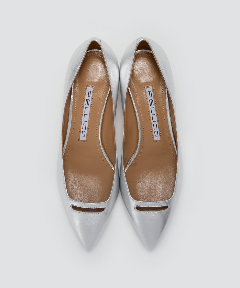 PELLICO | アネッリ パンプス 3.5cm SILVER【日比谷店限定】 - アマン