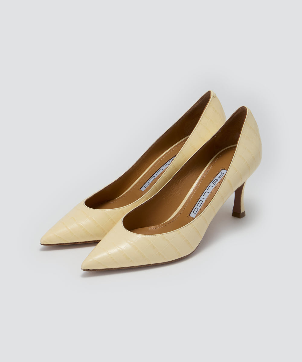 PELLICO | ANIMA パンプス 6.5cm CREAM - アマンオンラインストア