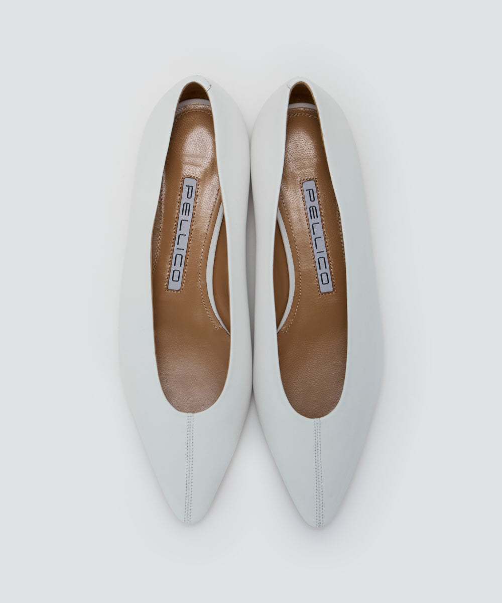 PELLICO | パンプス 1.0cm WHITE - アマンオンラインストア – AMAN