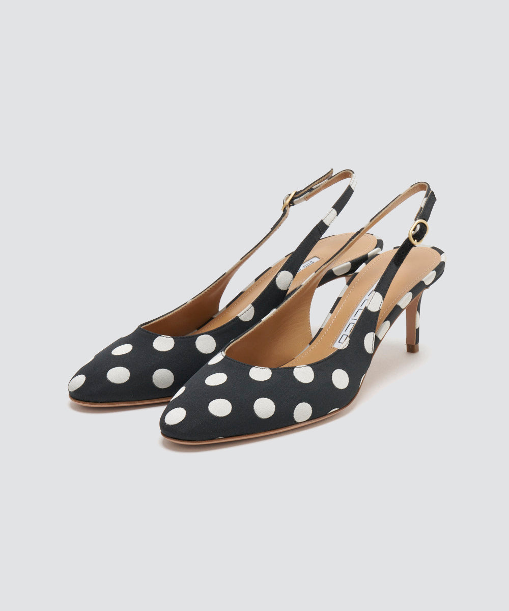 PELLICO | NICLA バックスリング パンプス 6.0cm DOT - アマン