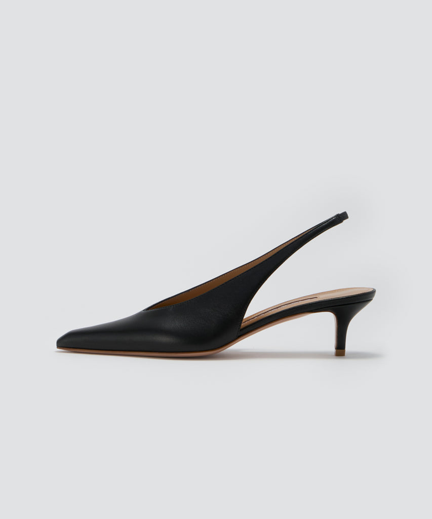PELLICO | VIOLA バックスリング パンプス 5.0cm BLACK - アマン