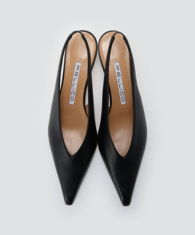 PELLICO | バックスリング パンプス 5.0cm BLACK - アマンオンライン