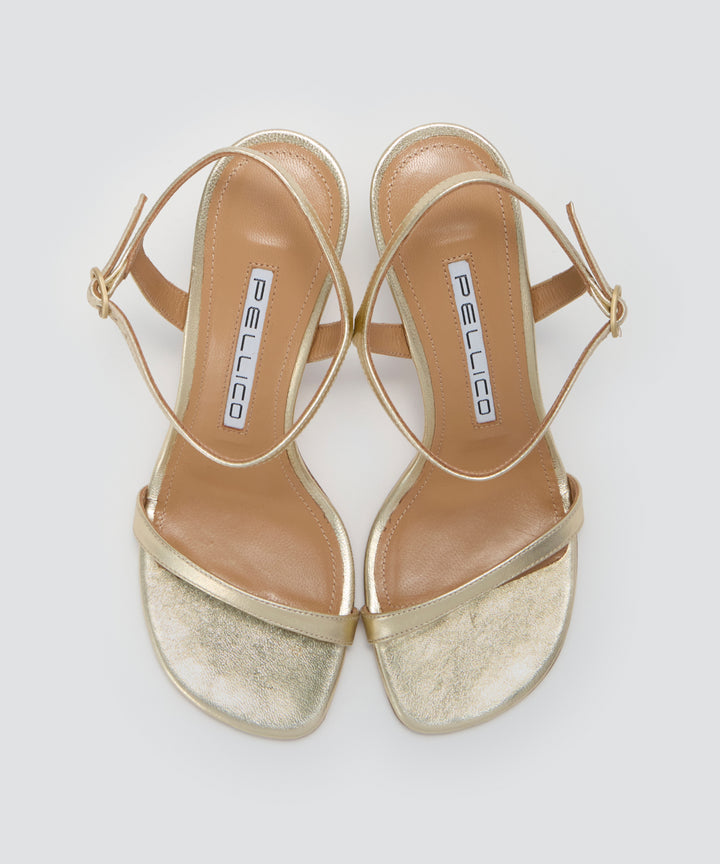 PELLICO | SUPER サンダル 8.5cm GOLD - アマンオンラインストア
