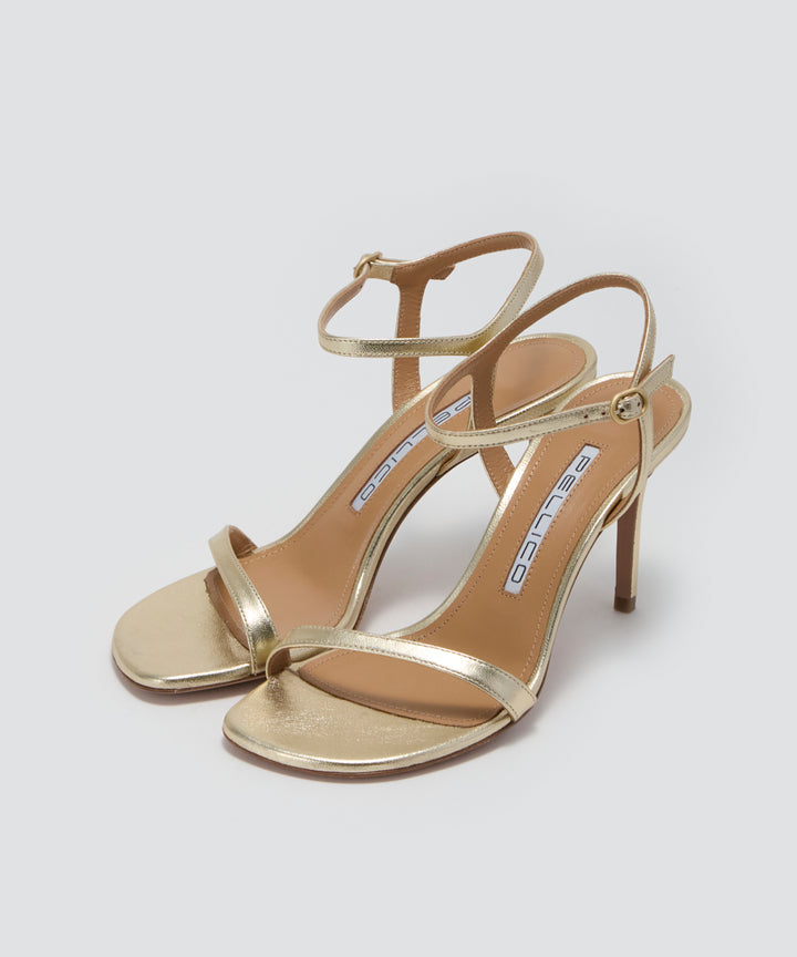 PELLICO | SUPER サンダル 8.5cm GOLD - アマンオンラインストア