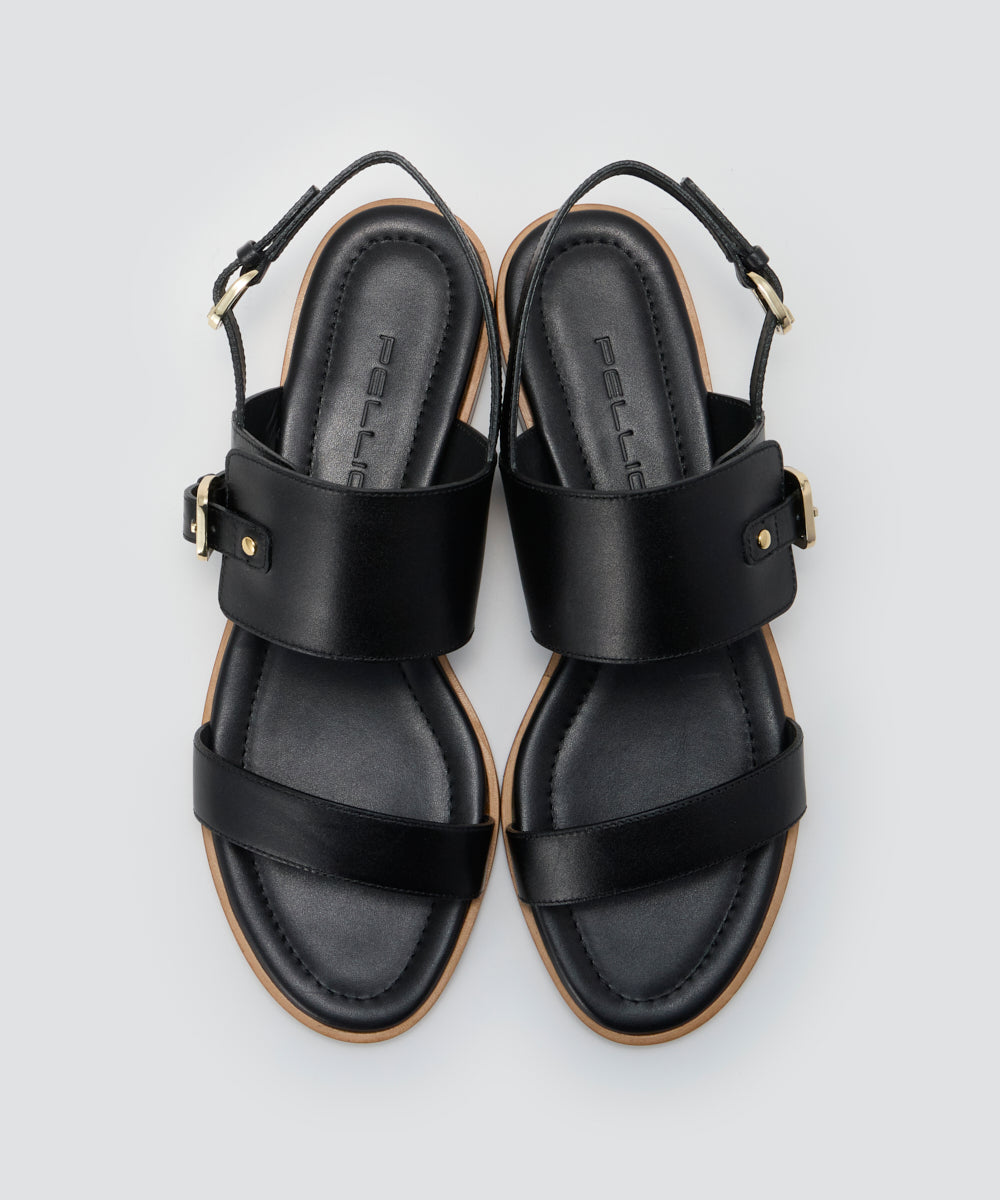 PELLICO ペリーコ SAMI スエードサンダル ブラック 36.5 PELLICO | サンダル 1.1cm BLACK - アマンオンラインストア – AMAN