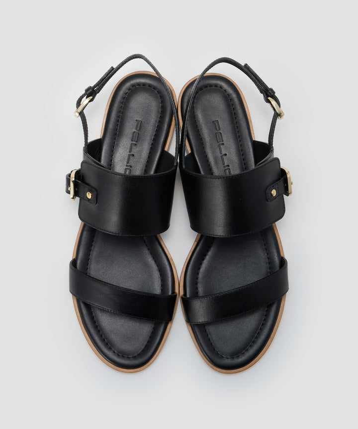 PELLICO ペリーコ フラットサンダル SAMI 37 PELLICO | サンダル 1.1cm BLACK - アマンオンラインストア – AMAN