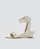 【SALE対象】DARI ウェッジソール サンダル 4.0cm OFF WHITE