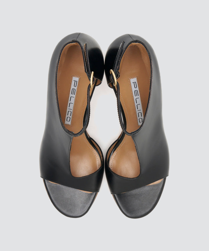PELLICO | SAMI ブーティ サンダル 8.0cm BLACK - アマンオンライン