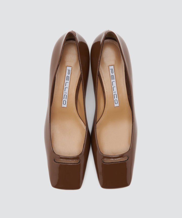 PELLICO | アネッリ パンプス 3.0cm BROWN - アマンオンラインストア