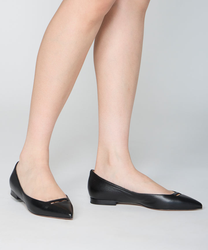 PELLICO | アネッリ スムース パンプス 1.0cm BLACK - アマン
