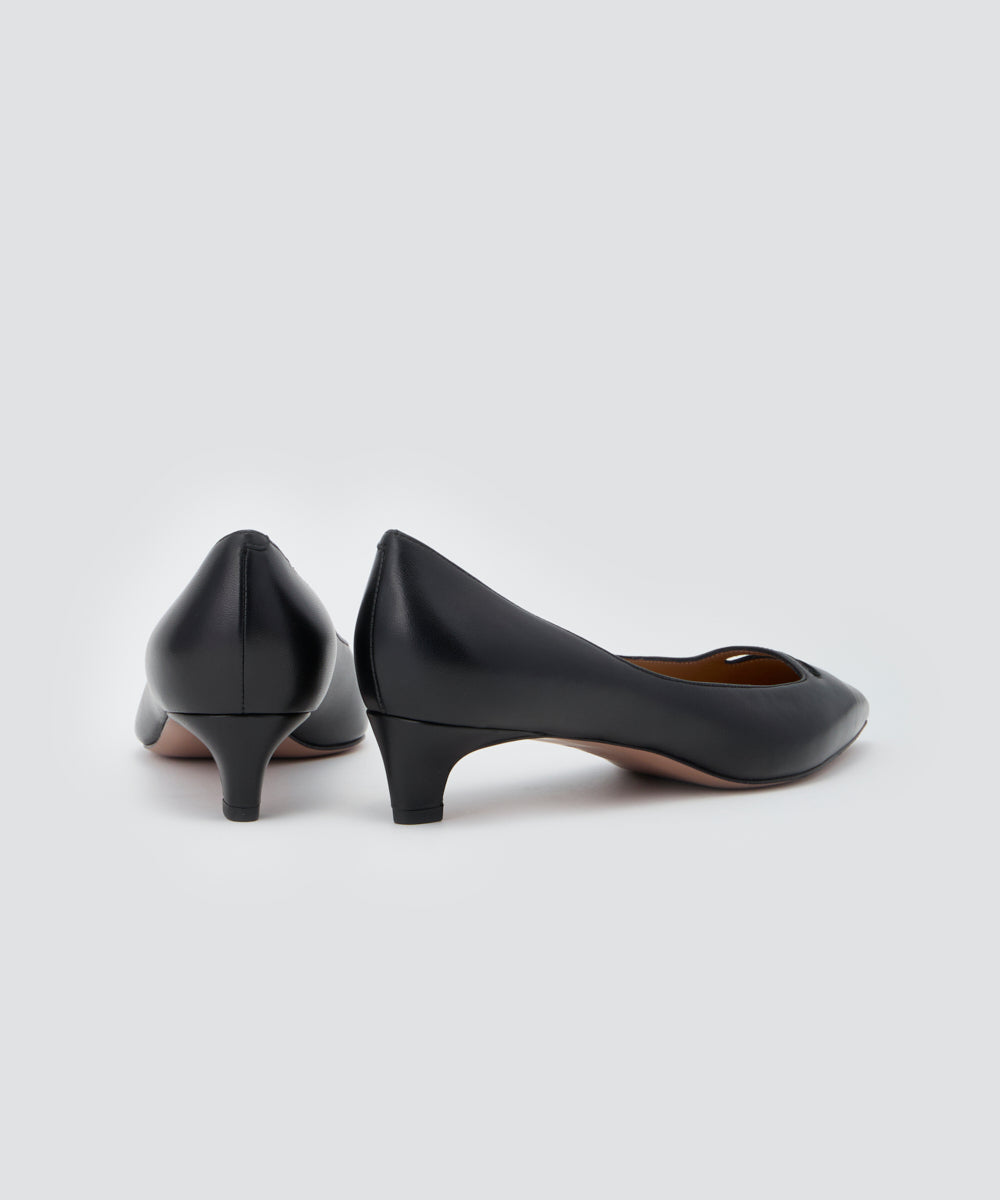 PELLICO | アネッリ スムース パンプス 3.5cm BLACK - アマン