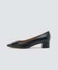 NEBI アネッリフィッビア スムース パンプス 3.5cm BLACK