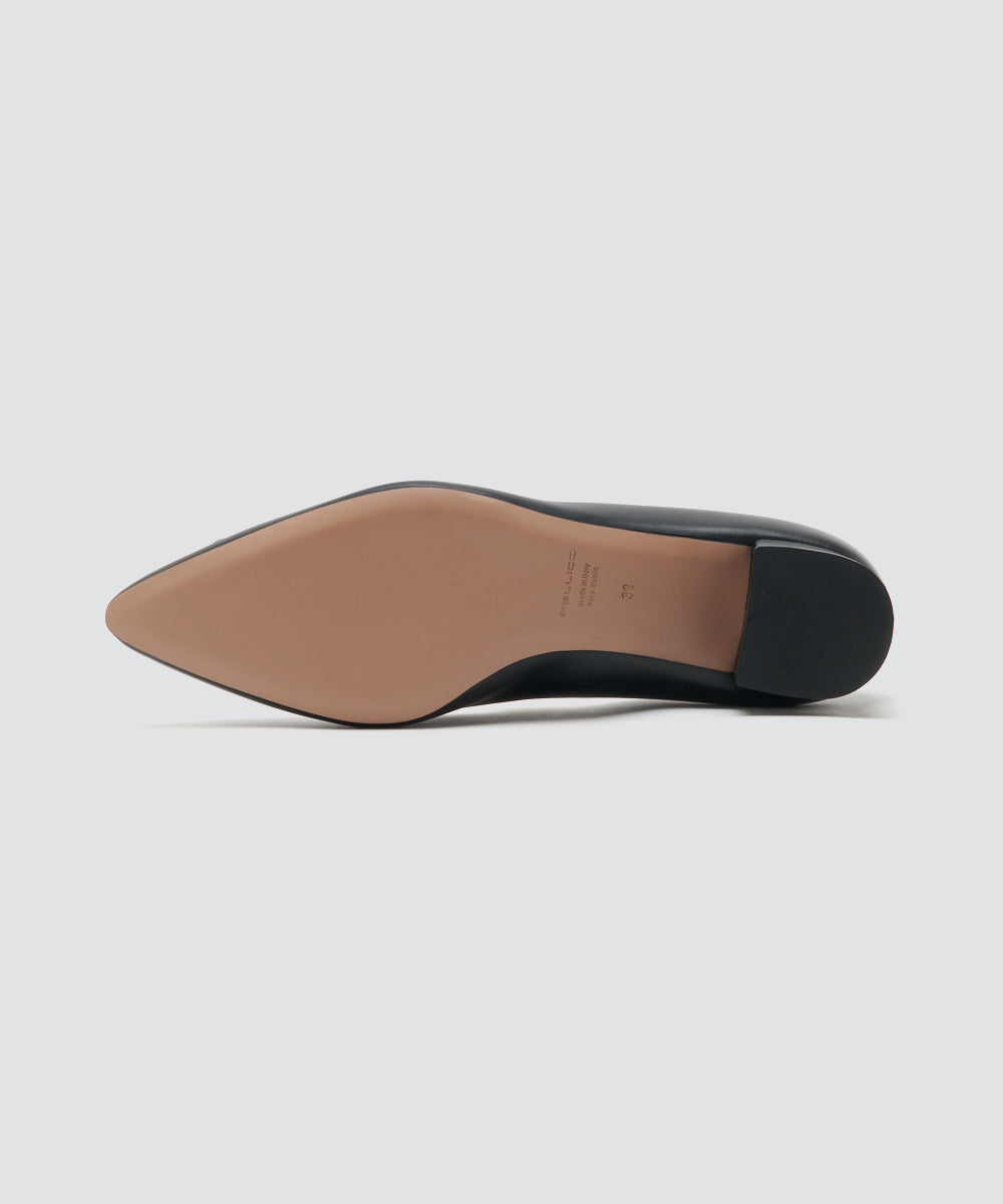 PELLICO | アネッリフィッビア スムース パンプス 3.5cm BLACK