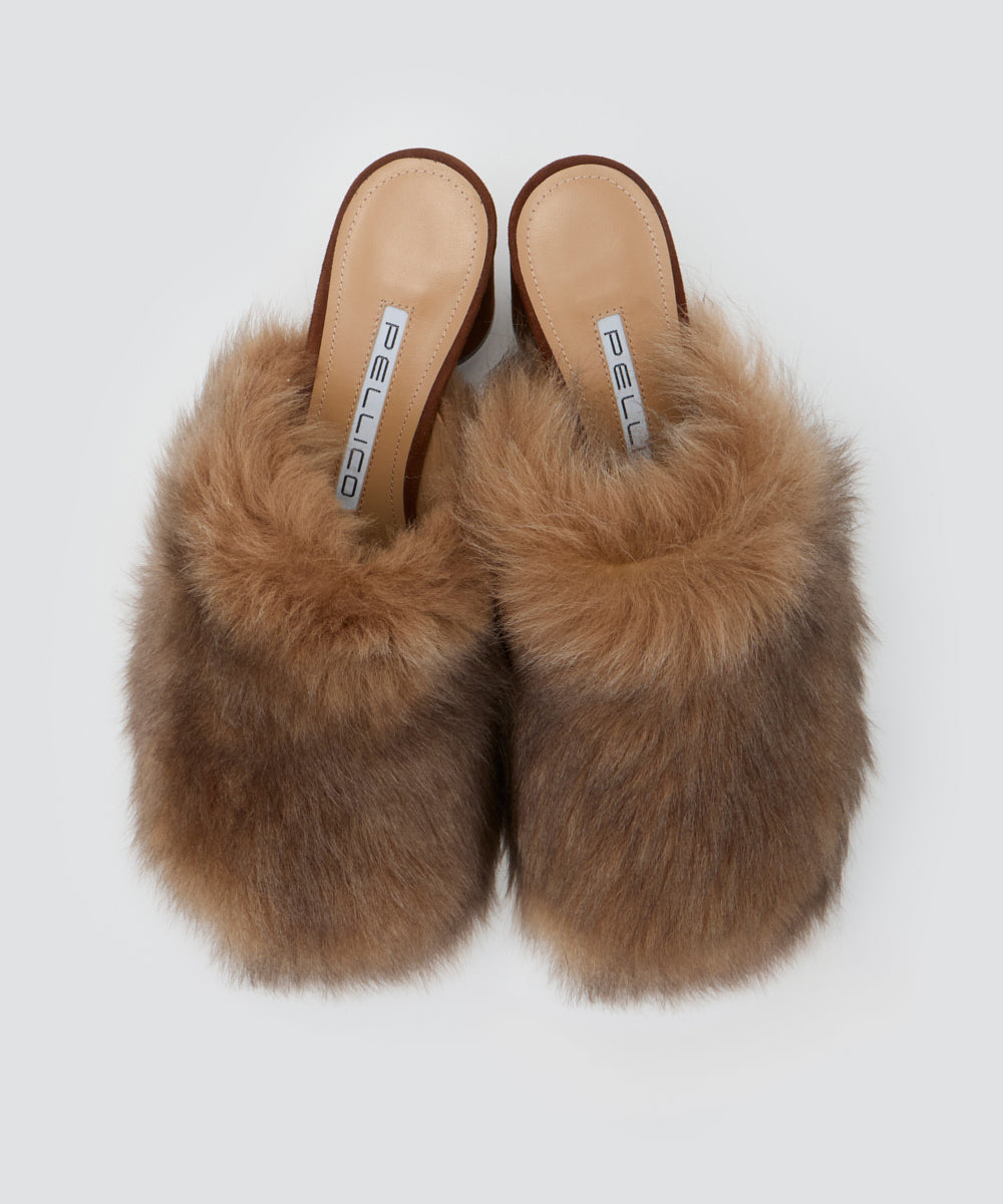 PELLICO | ミュール 8.0cm CAMEL - アマンオンラインストア– AMAN