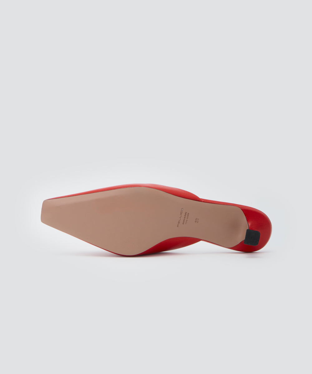 PELLICO | ミュール 3.5cm RED - アマンオンラインストア – AMAN