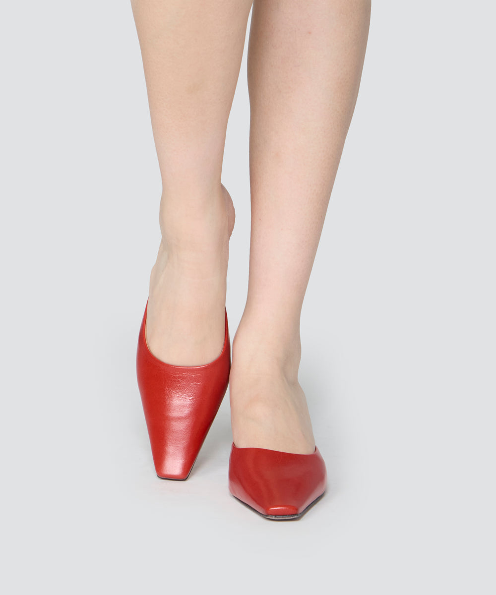 PELLICO | ミュール 3.5cm RED - アマンオンラインストア – AMAN