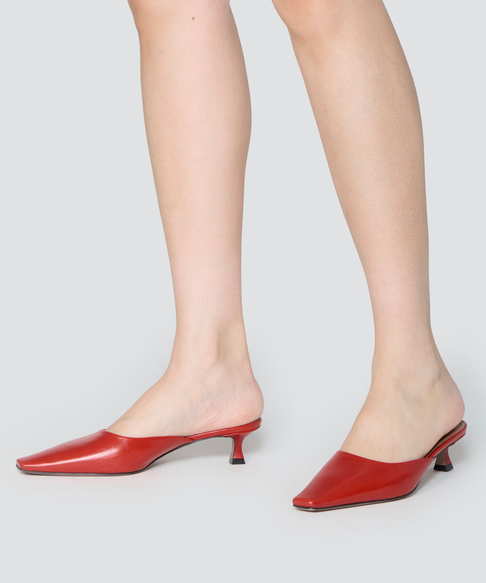 PELLICO | ミュール 3.5cm RED - アマンオンラインストア – AMAN