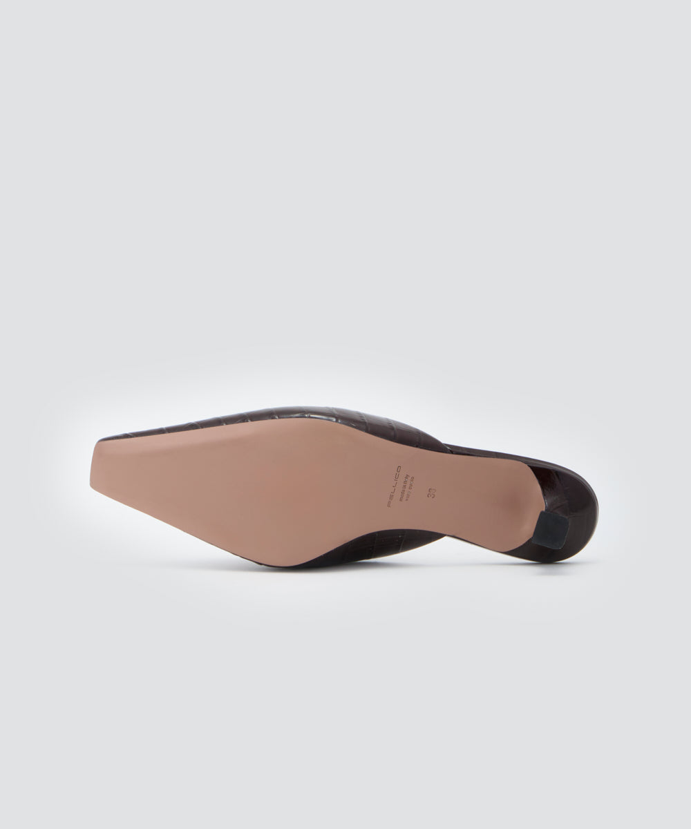 PELLICO | ミュール 3.5cm BROWN - アマンオンラインストア – AMAN