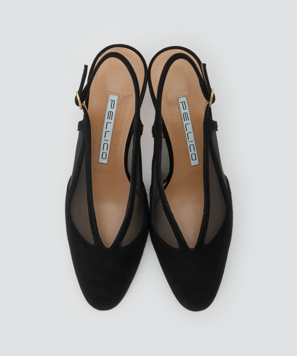 PELLICO | バックスリング パンプス 6.0cm BLACK - アマンオンライン