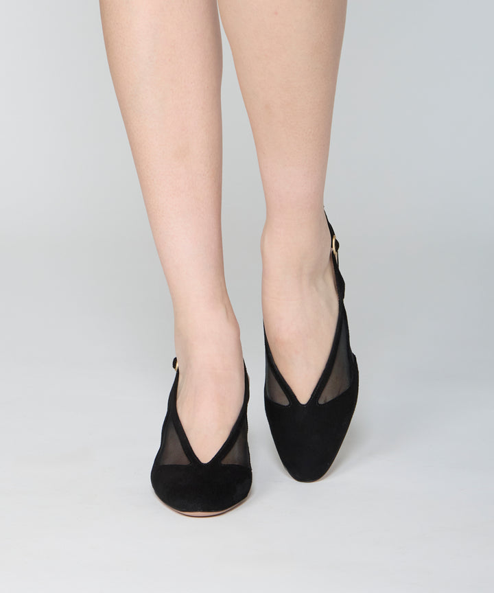 PELLICO | バックスリング パンプス 6.0cm BLACK - アマンオンライン
