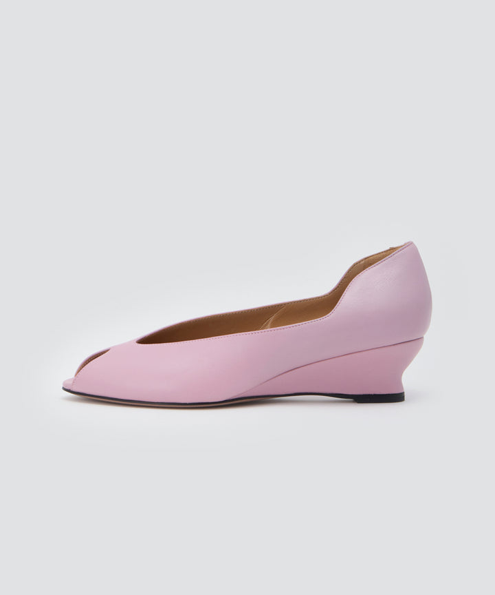 PELLICO | ウェッジソール パンプス 4.0cm PINK - アマンオンライン