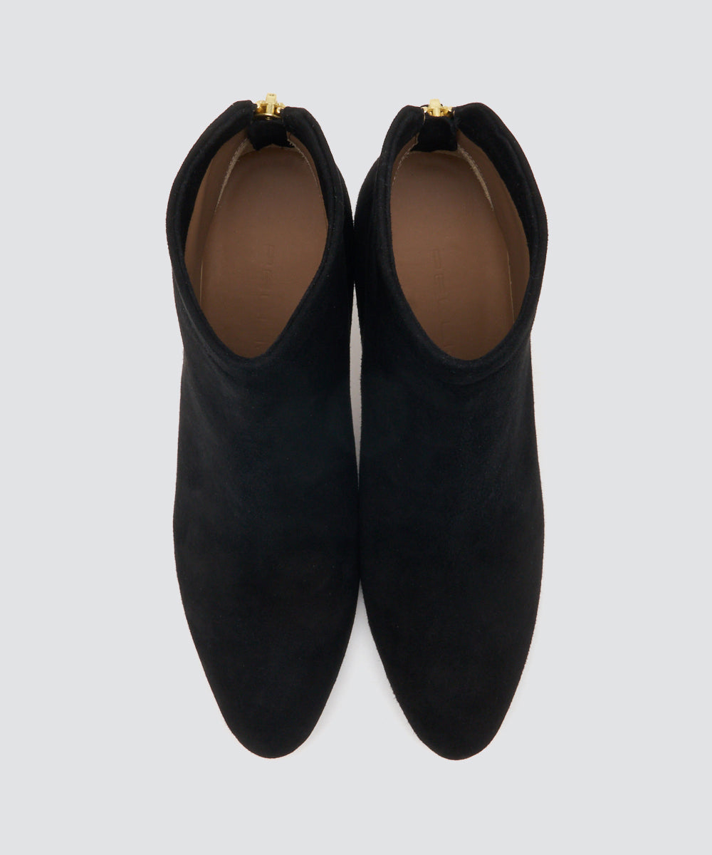 BAILA掲載！定価7.5万円 PELLICO クロコ型押し ショートブーツ36 PELLICO | ショートブーツ 8.0cm BLACK - アマンオンラインストア