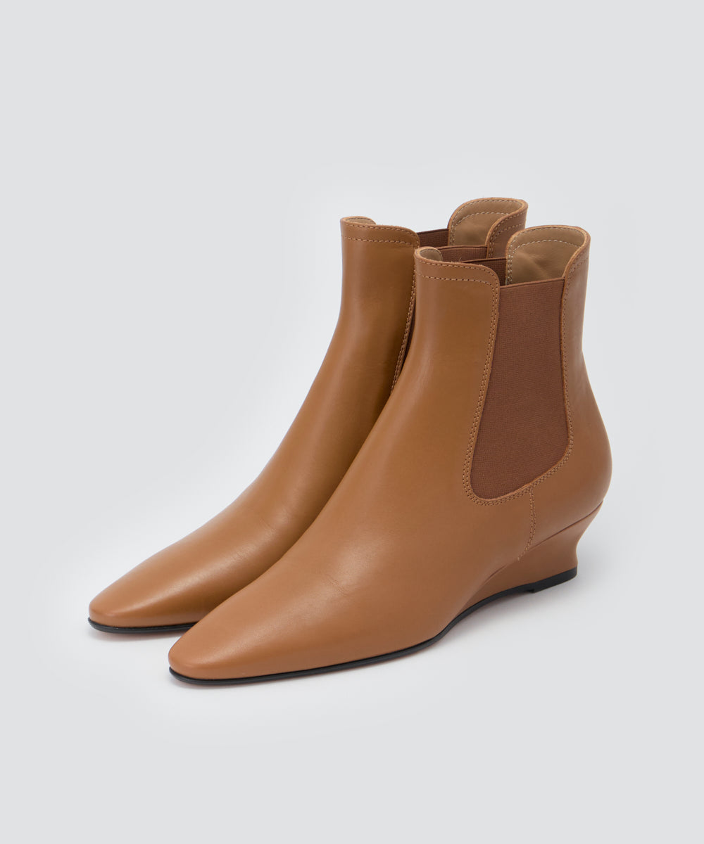 PELLICO | ウェッジソール ショートブーツ 4.0cm CLAY - アマン