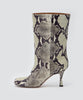 VOLTA ミドルソフトブーツ 8.0cm LT.BEIGE PYTHON