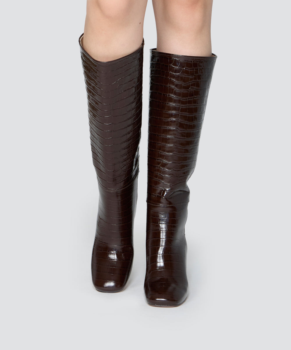 PELLICO | ロングブーツ 8.0cm BROWN - アマンオンラインストア – AMAN
