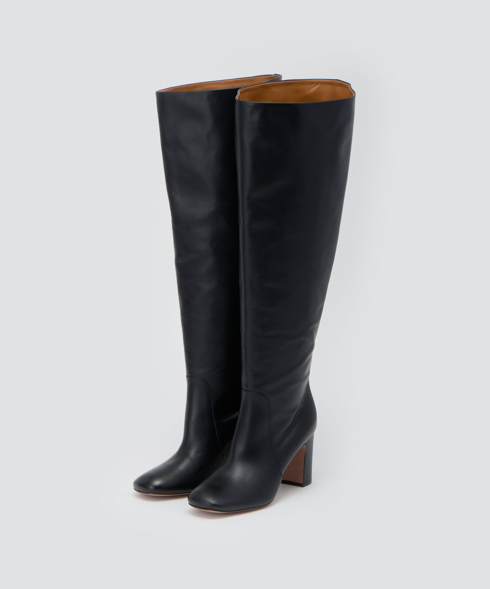 PELLICO | ロングソフトブーツ 8.0cm BLACK - アマンオンラインストア