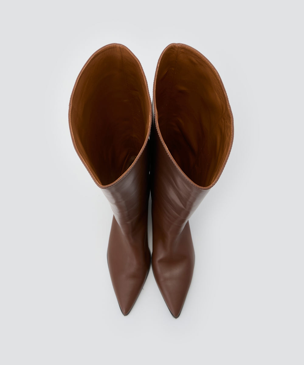 PELLICO | ロングソフトブーツ 4.0cm FRIAR BROWN - アマンオンライン