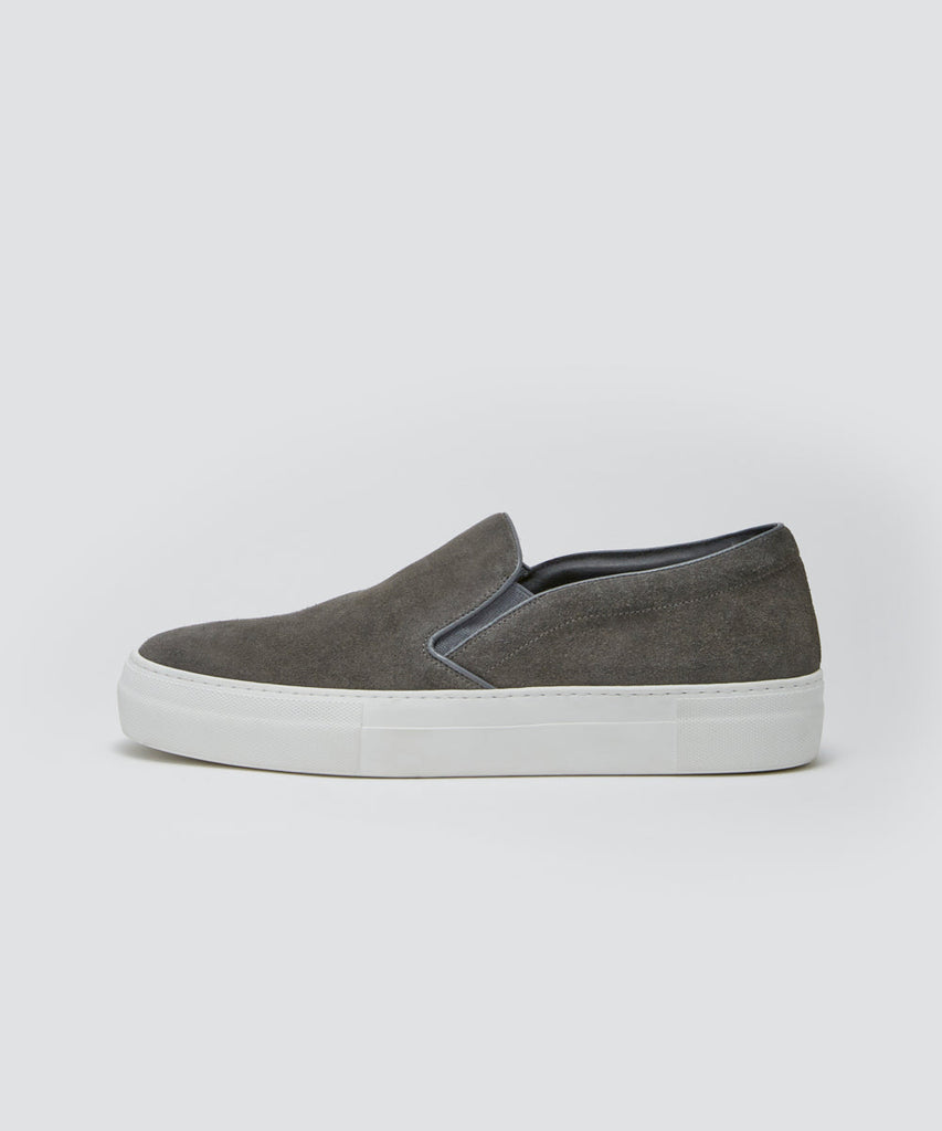 PELLICO SUNNY | メンズ スウェード スリッポン 3.5 p GRAY