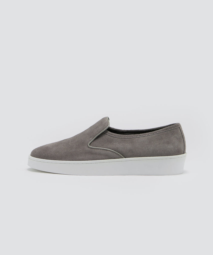 PELLICO SUNNY メンズ スウェード スリッポン 4.0cm LIGHT GREY 