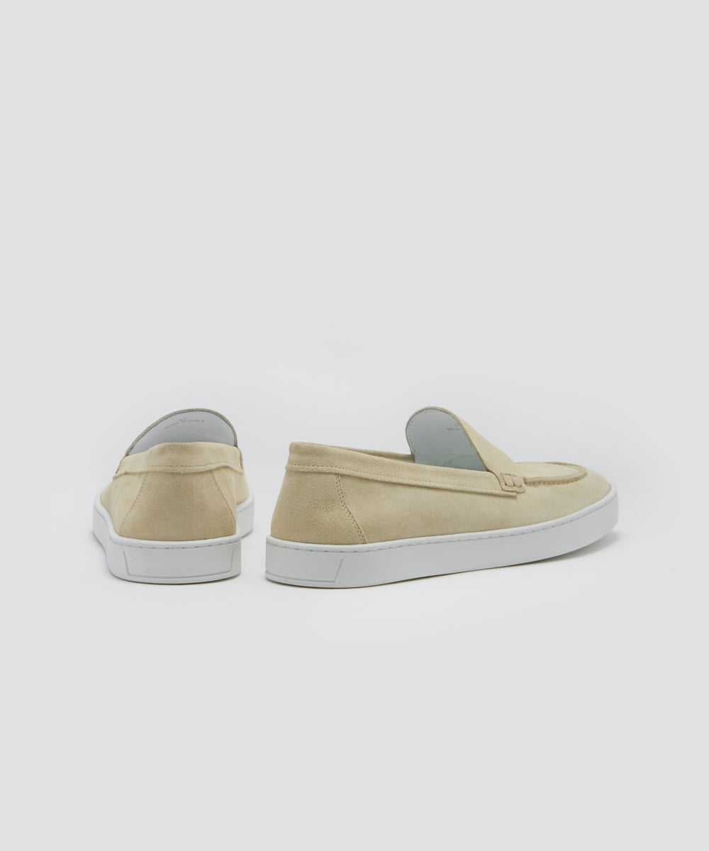 スペシャル特典 | SUNNY PELLICO メンズ CREAM 2.5cm スリッポン スウェード 靴