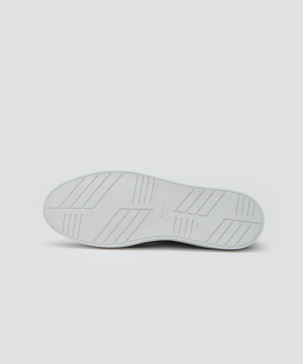 BARTEX メンズ スウェード チャッカ スニーカー 2.5cm NAVY