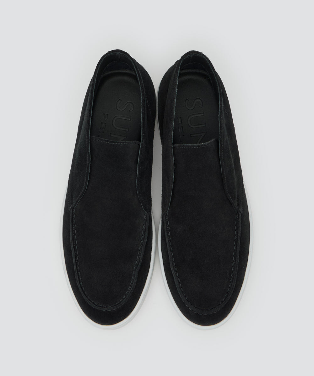 BRUNO PREMI Mocassino Nero con Borchie