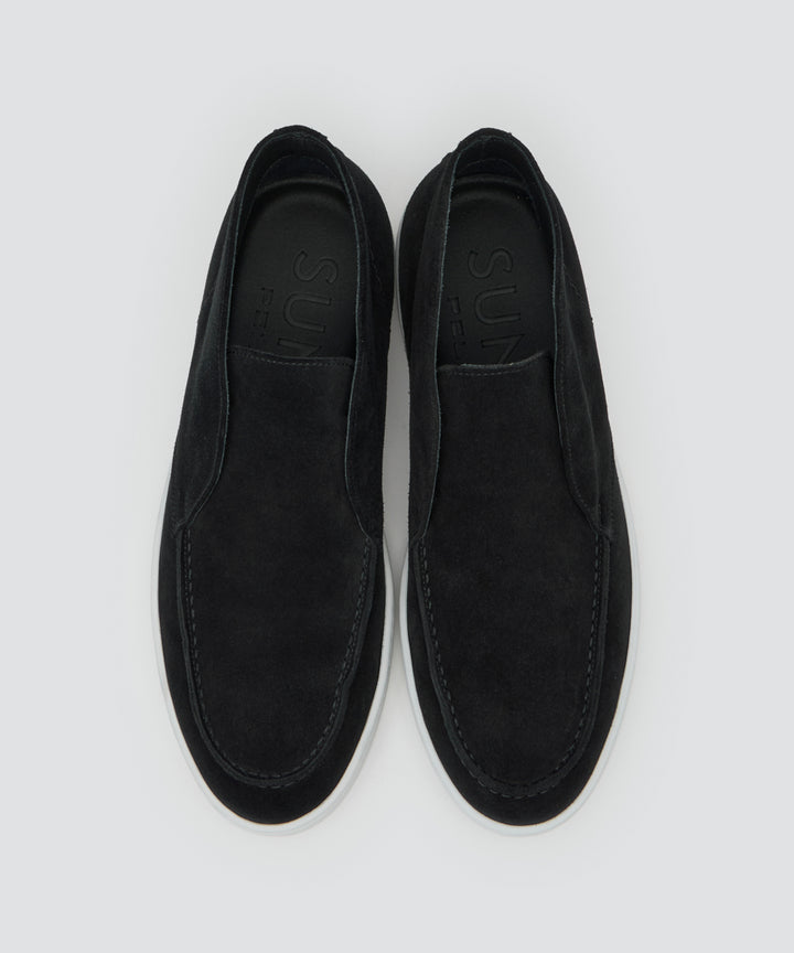 PELLICO SUNNY | メンズ スウェード チャッカ スニーカー 2.5cm BLACK