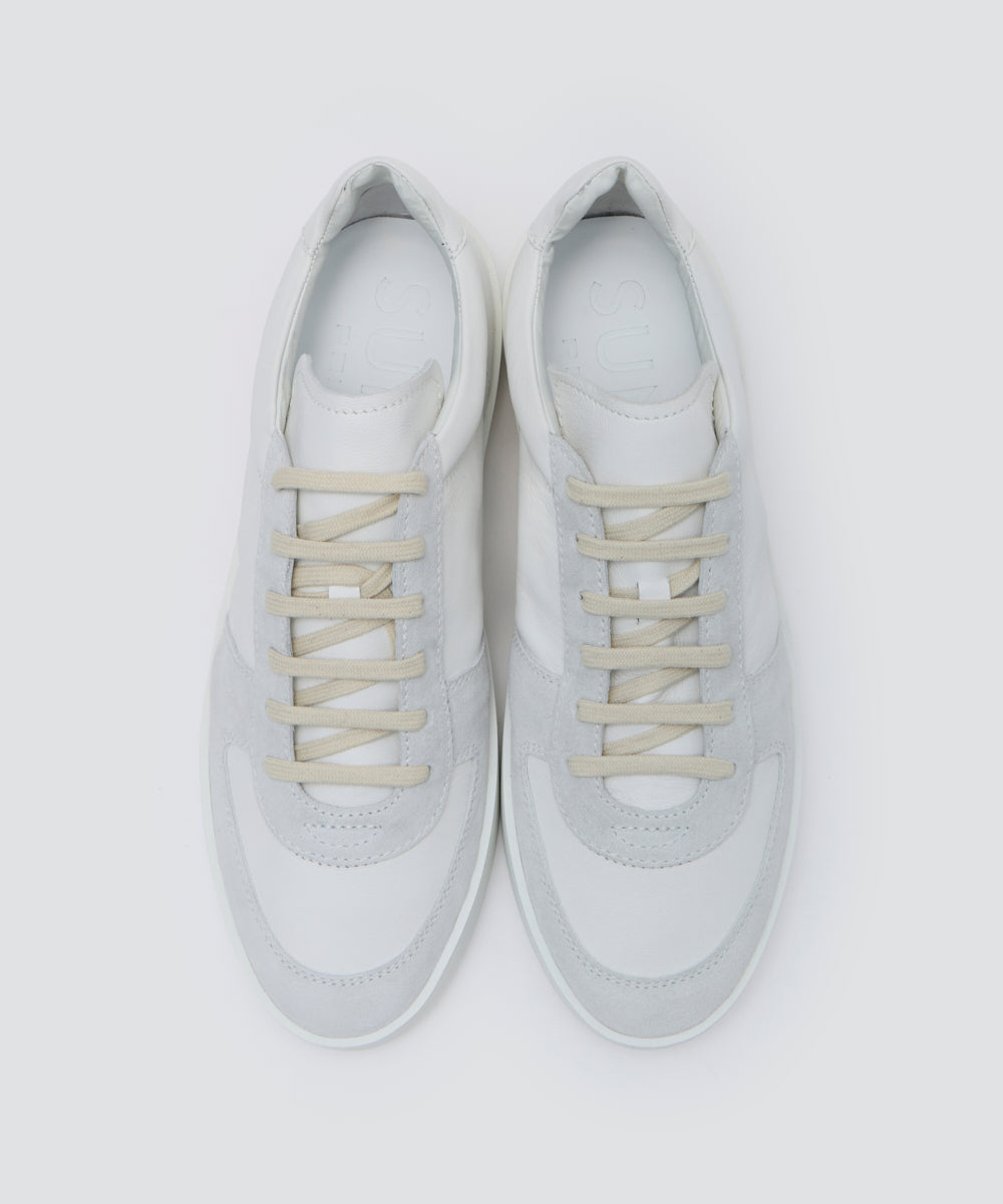 PELLICO SUNNY | TRAVIS メンズ レースアップ スニーカー 4.0cm WHITE