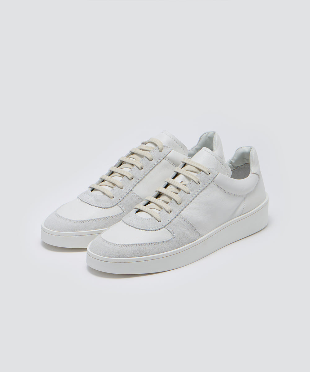 PELLICO SUNNY | TRAVIS メンズ レースアップ スニーカー 4.0cm WHITE