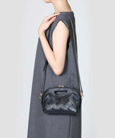 ANELLI INTRECCIATO MINIME バッグ BLACK