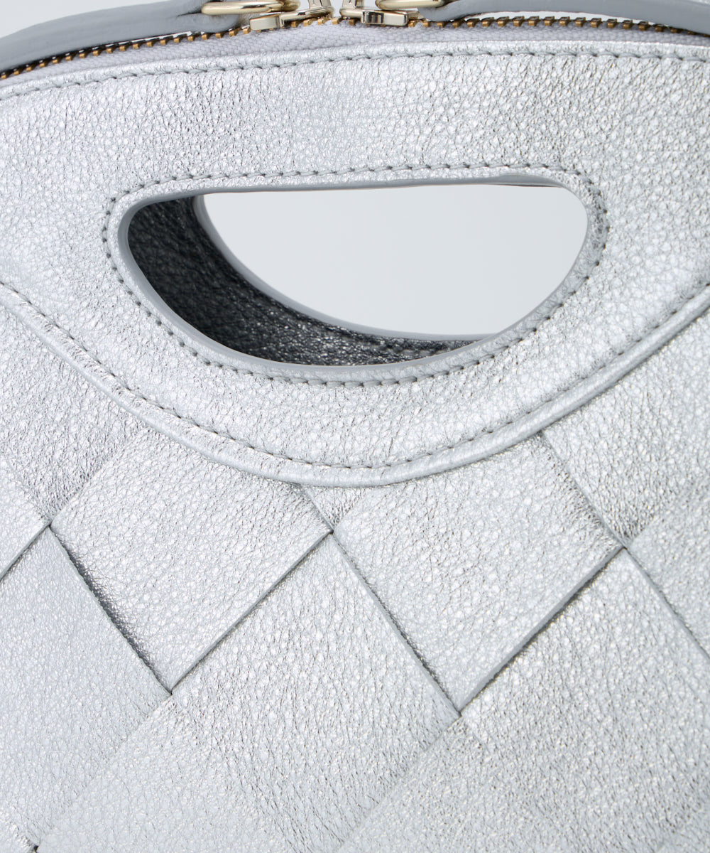 PELLICO BAG バッグ SILVER ハンドバッグ AMAN ONLINE STORE