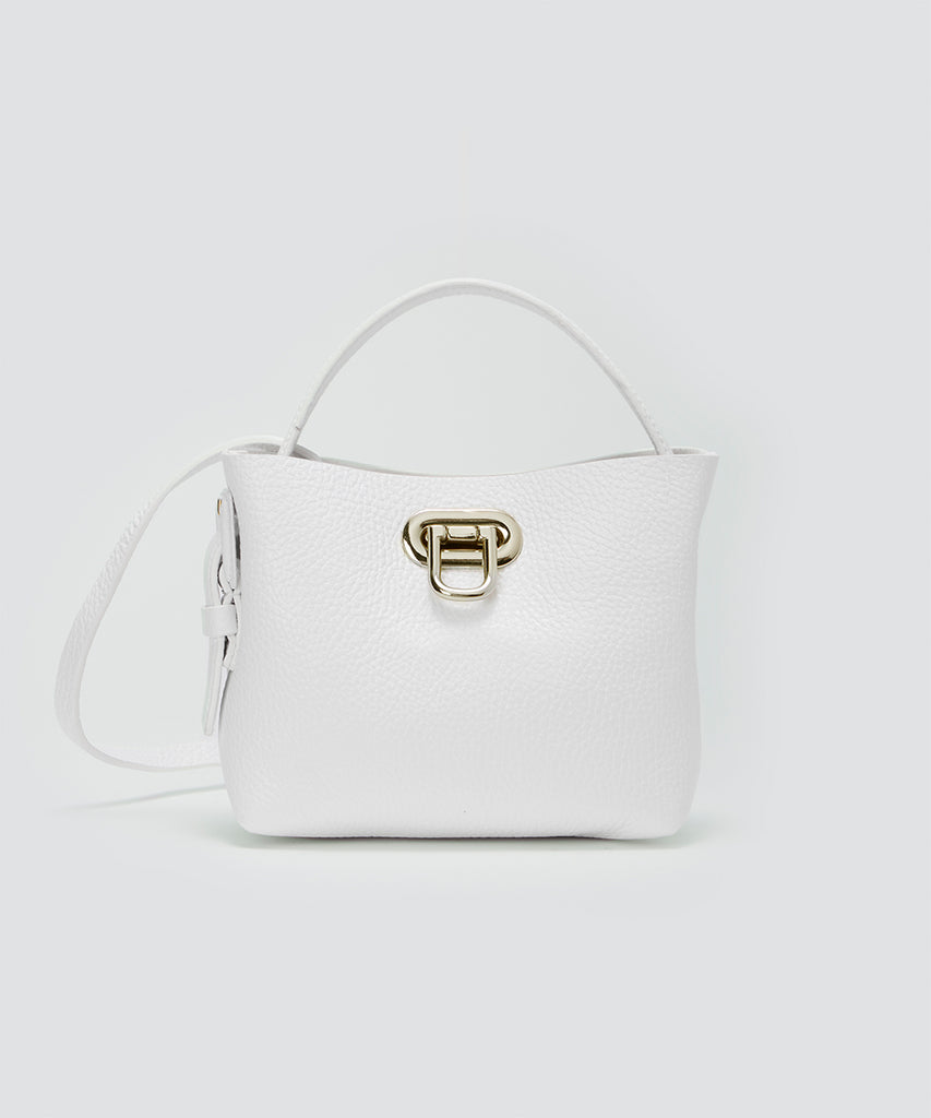 ペリーコ　アネッリ　バック PELLICO BAG バッグ WHITE ハンドバッグ AMAN ONLINE STORE