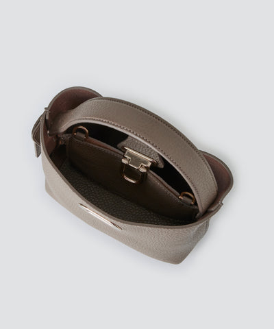 ANELLI TURNLOCK MINI バッグ TAUPE